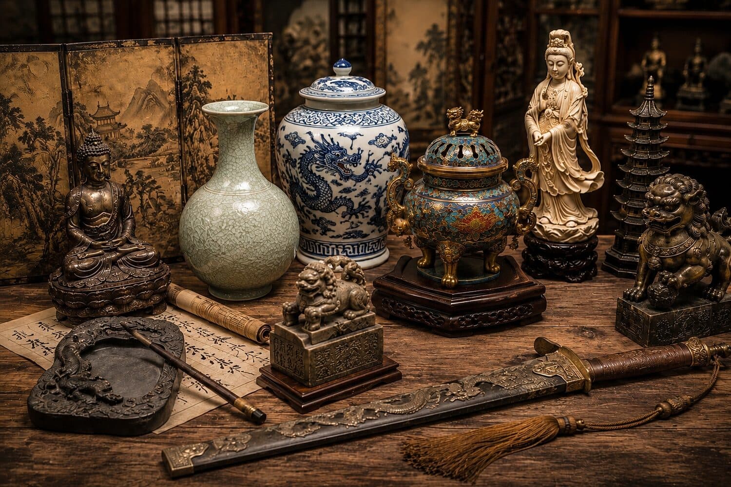 Asian Art — China, Japan, jade, antique ivory