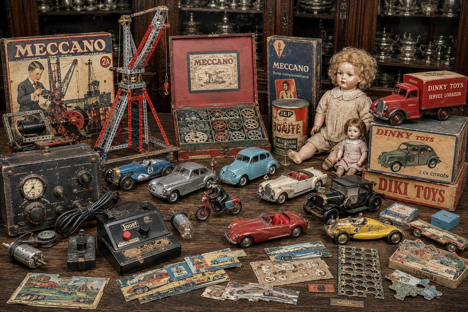 Antique Toys — Trains, dolls, automata